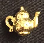(image for) Gold Teapot Charm
